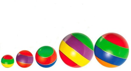 Купить Мячи резиновые (комплект из 5 мячей различного диаметра) в Никольском 