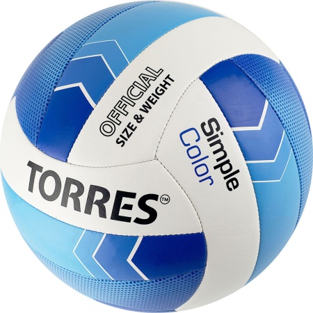 Купить Мяч волейбольный Torres Simple Color любительский р.5 в Никольском 